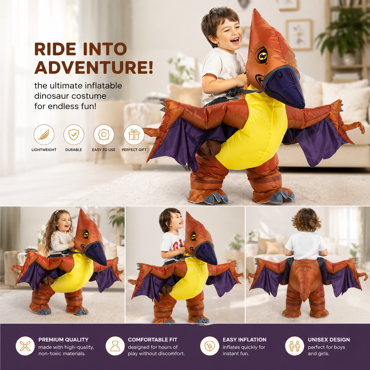 SkyRex™ Dino Ride ☁️🦕